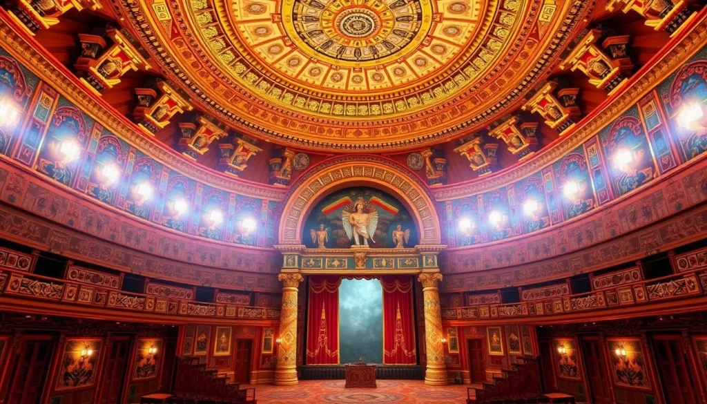 Image of the Egyptian Theater's ornate interior