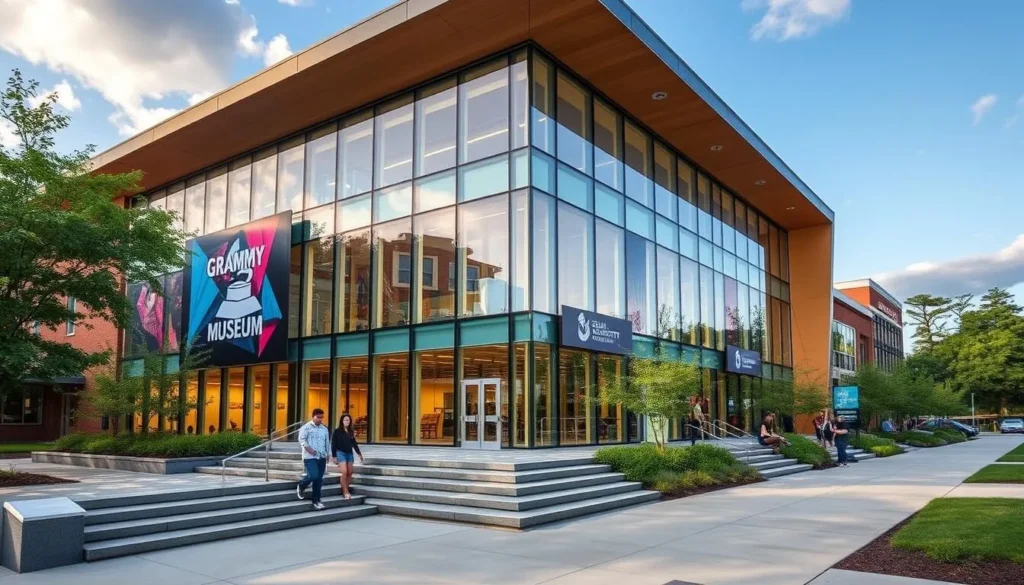 Image of the GRAMMY Museum Mississippi at Delta State University