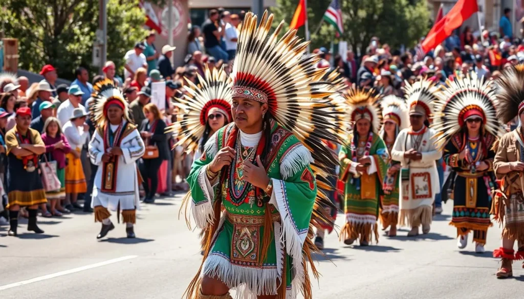 Image of the Gallup Inter-Tribal Indian Ceremonial parade