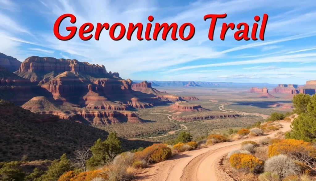 Image of the Geronimo Trail Scenic Byway