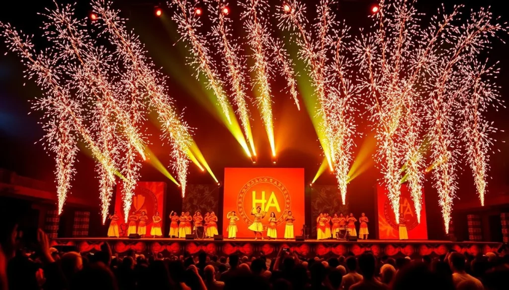 Image of the "Hā: Breath of Life" evening show at the Polynesian Cultural Center