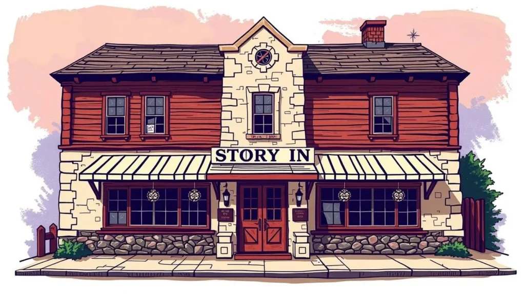 Image of the Historic Story Inn's rustic façade