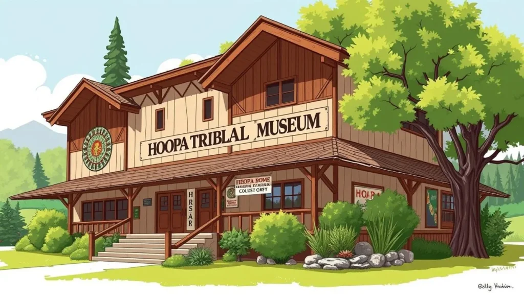 Image of the Hoopa Tribal Museum