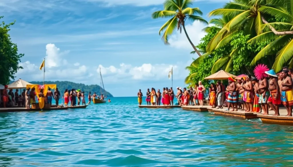 Image of the Lagoon Festival in Solomon Islands
