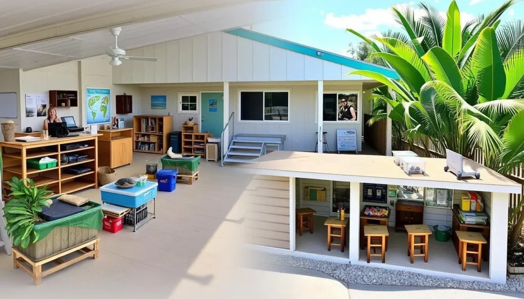 Image of the Marathon Turtle Hospital facilities