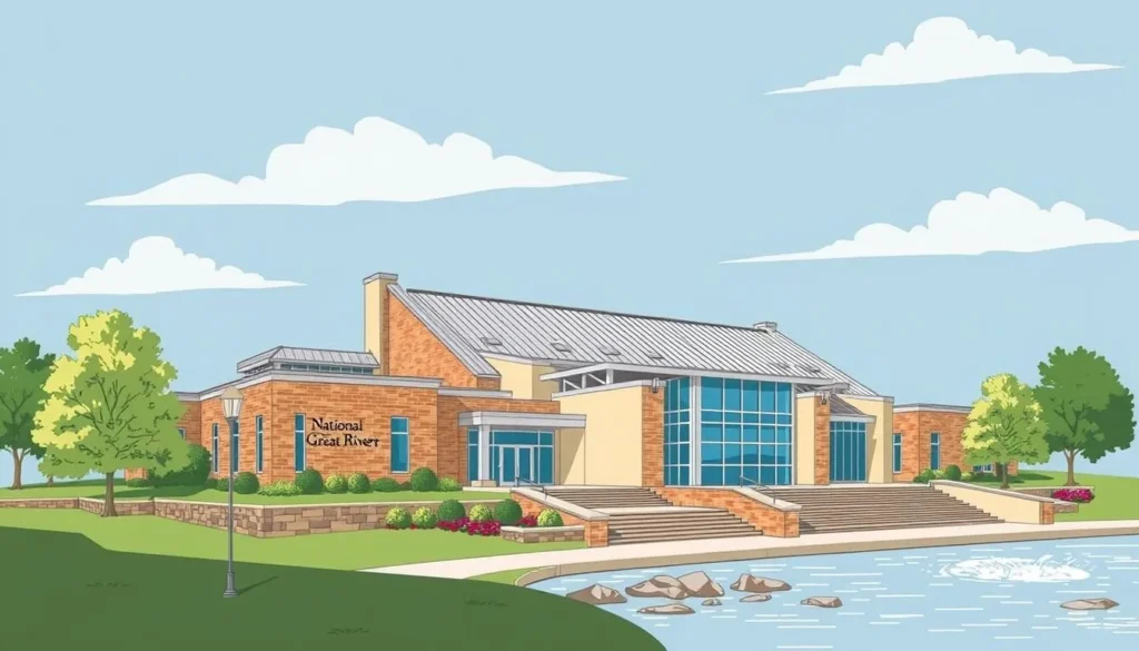 Image of the National Great Rivers Museum in Alton, Illinois