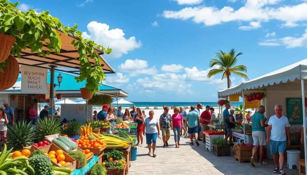 Image of the New Smyrna Beach Farmers Market
