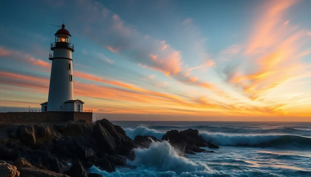 Image of the Point Arena Lighthouse