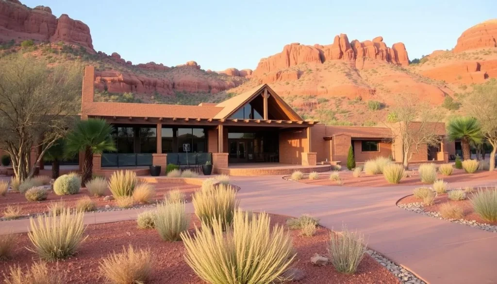 Image of the Red Rock Park Museum exterior