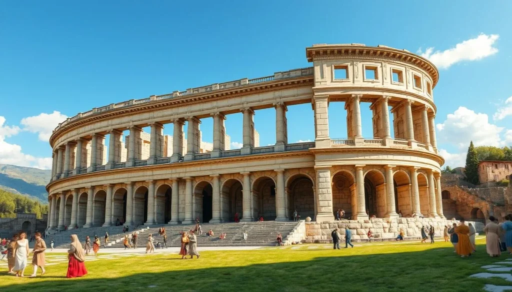 Image of the Roman theater at Augusta Raurica
