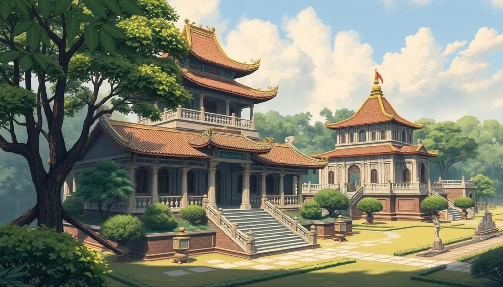 Image of the Royal Tombs of Nguyen Dynasty