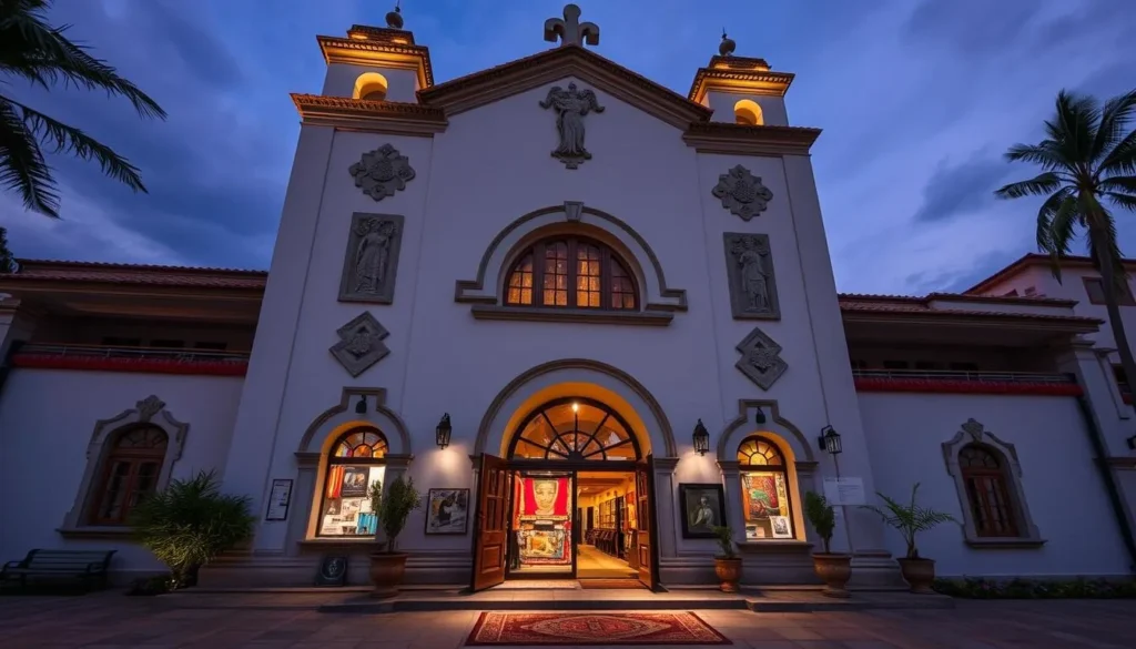Image of the Sarape Museum building or its interior