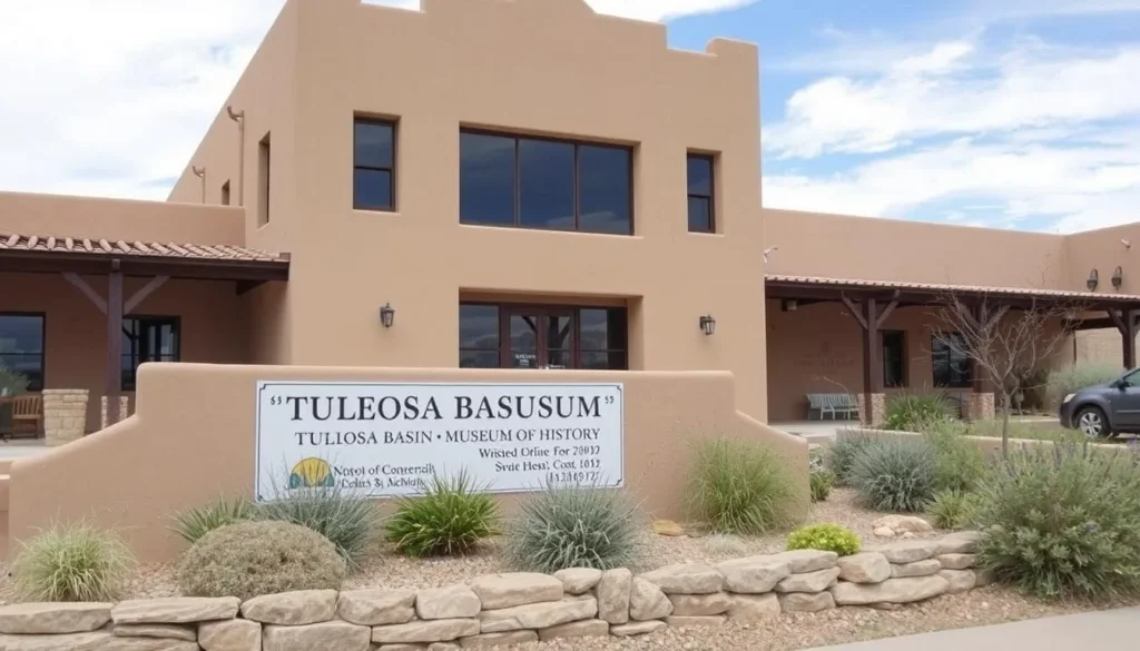 Image of the Tularosa Basin Museum of History exterior
