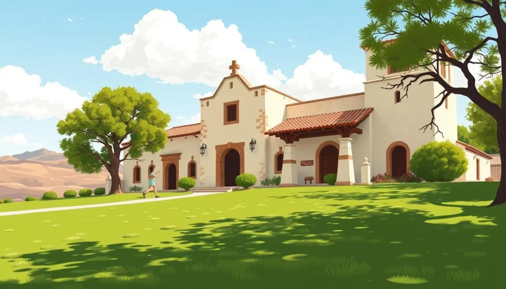 Image of the historic Dana Adobe in Nipomo, California