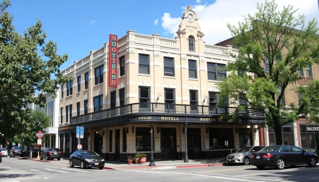 Image of the historic Northern Hotel in downtown Billings