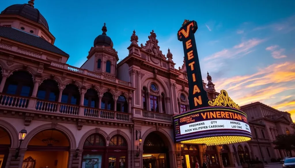 Image of the historic Venetian Theatre