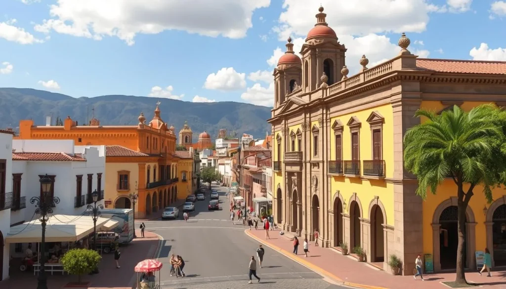 Image of the historic center of San Luis Potosi