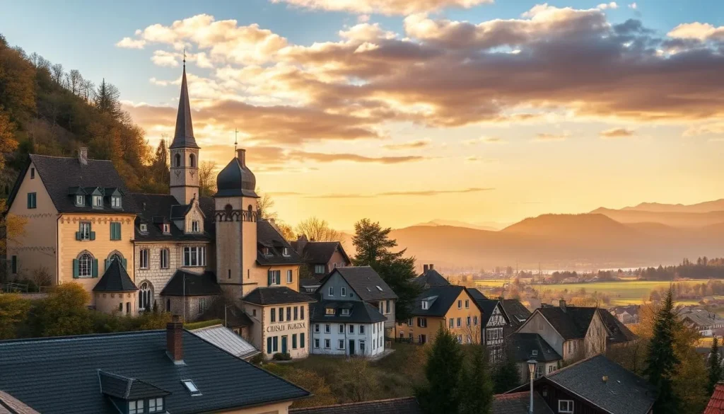Image of the historic town of Sempach, Switzerland