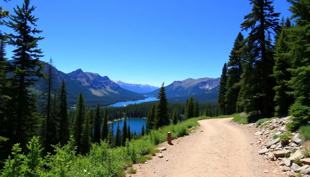 Image of the trailhead to Granite Lake