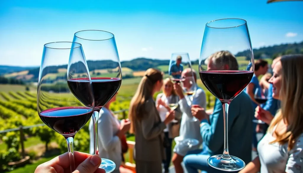 Image of wine tasting in Maienfeld