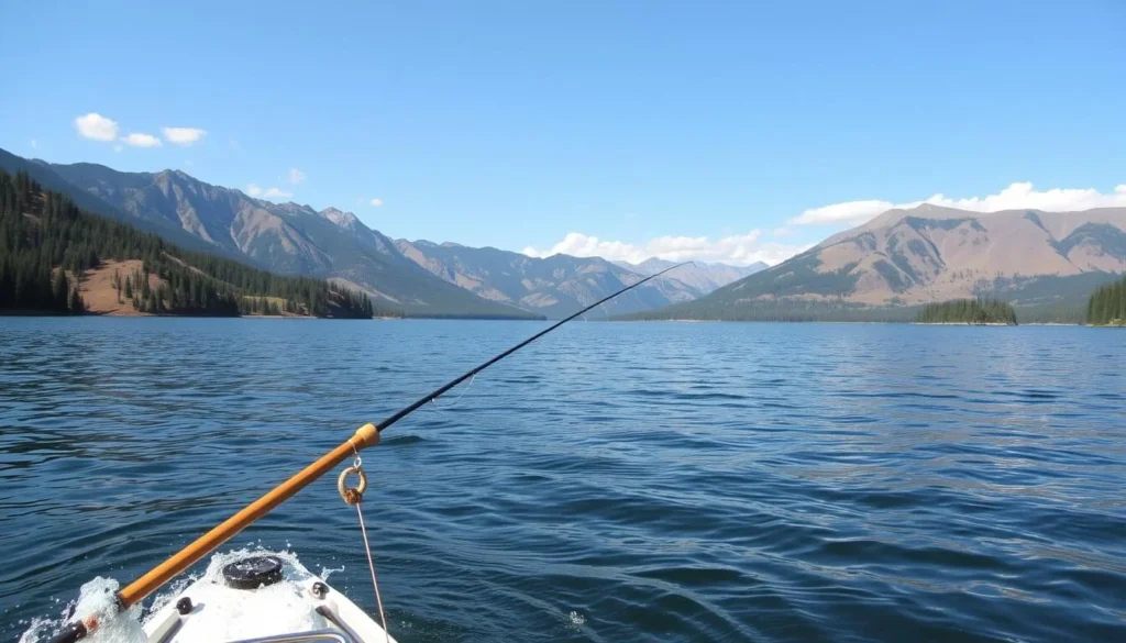 Imagine casting your line into the vast waters of Lake Shasta, surrounded by breathtaking scenery.