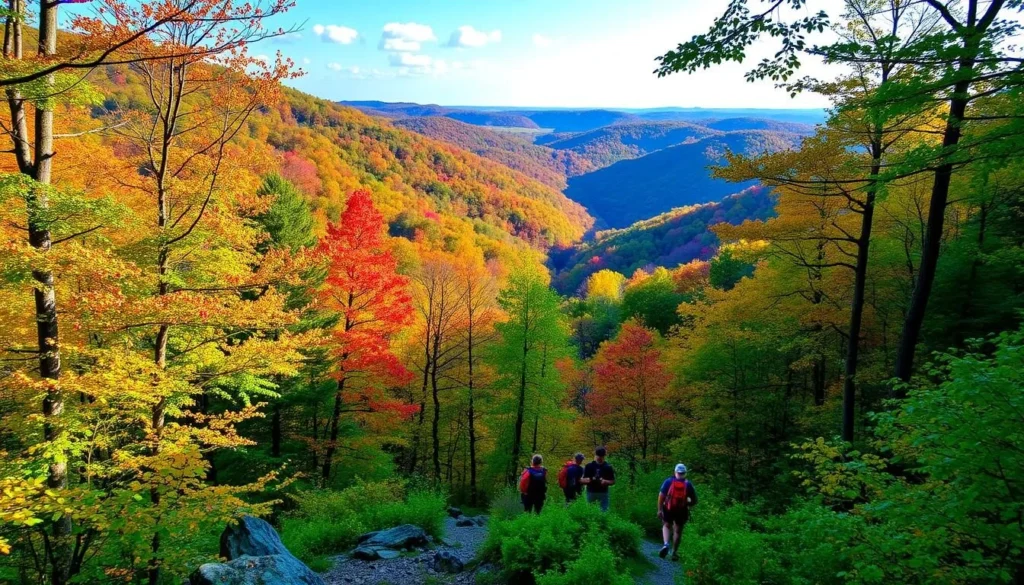 Imagine hiking through lush forests and enjoying scenic views in John Bryan State Park, Yellow Springs, Ohio.