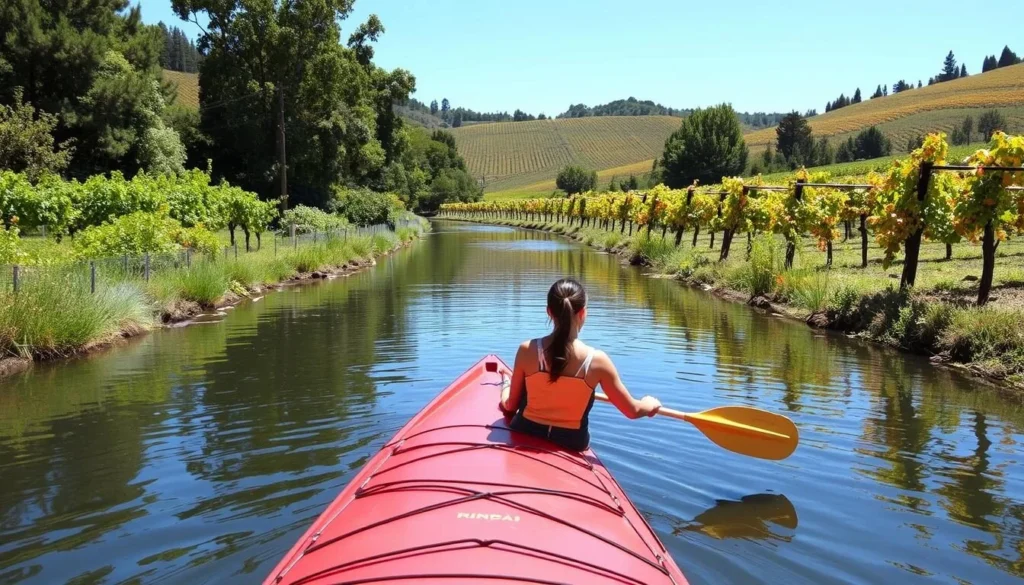 Imagine paddling through the serene Napa River, surrounded by lush vineyards and diverse wildlife.