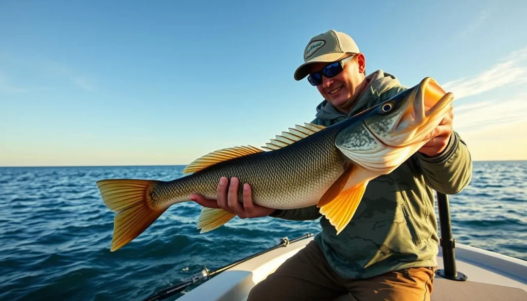 Imagine reeling in a trophy walleye on a Lake Erie fishing charter
