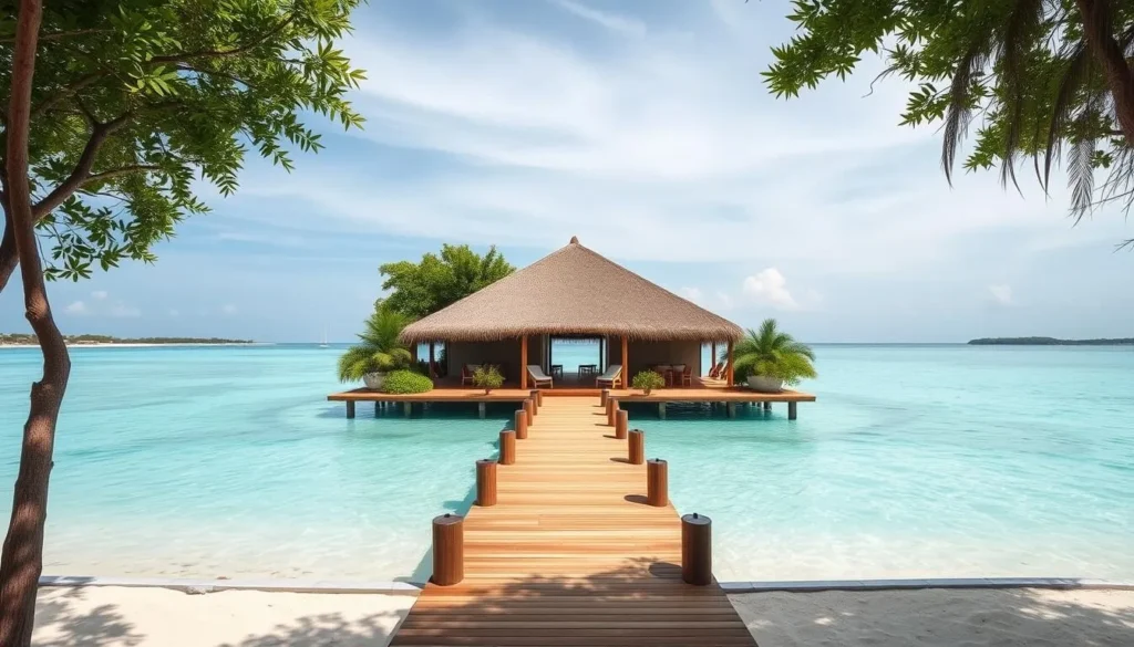 Imagine relaxing at a picturesque beach club overlooking the stunning Laguna de Bacalar