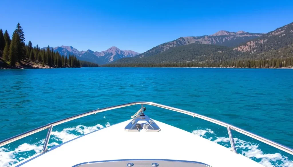 Imagine sailing on the crystal-clear waters of Lake Tahoe