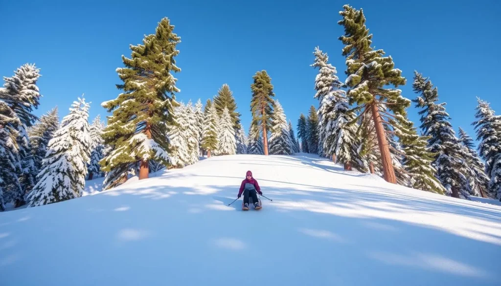 Imagine skiing down the slopes of Big Bear