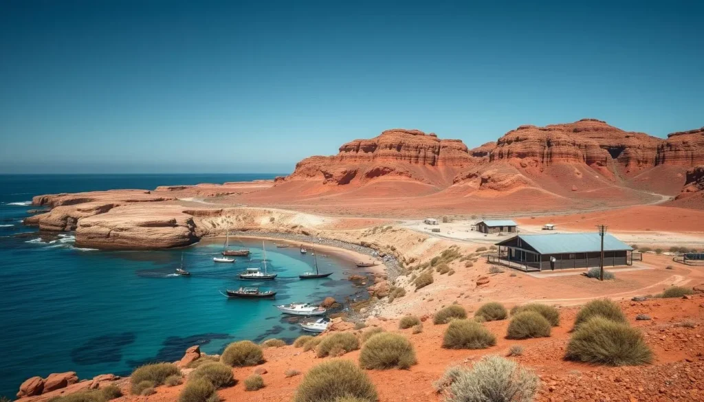 Imagine staying at a remote station on the Coral Coast, surrounded by the rugged beauty of Western Australia.