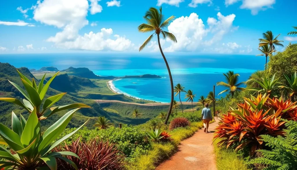 Imagine strolling through a lush paradise on the island of Kauai.