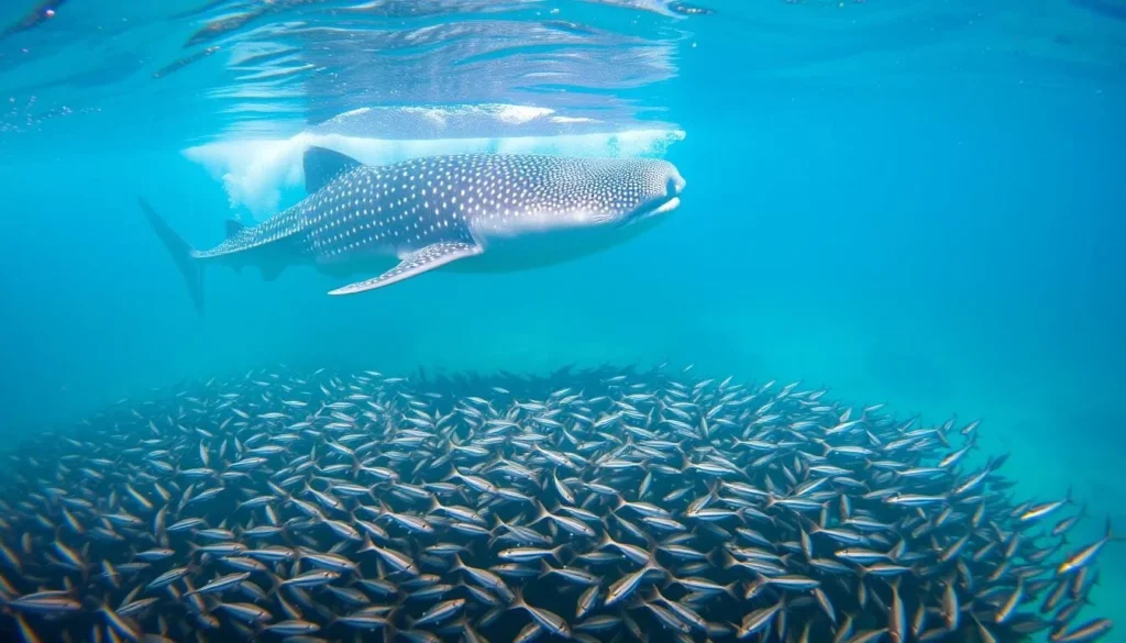 Imagine swimming alongside majestic whale sharks or being surrounded by a swirling ball of sardines in the crystal-clear waters of Cebu.