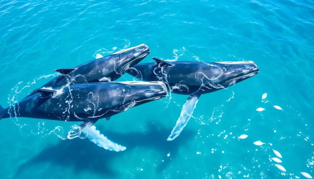 Imagine witnessing humpback whales in their natural habitat, surrounded by the crystal-clear waters of Hawaii.