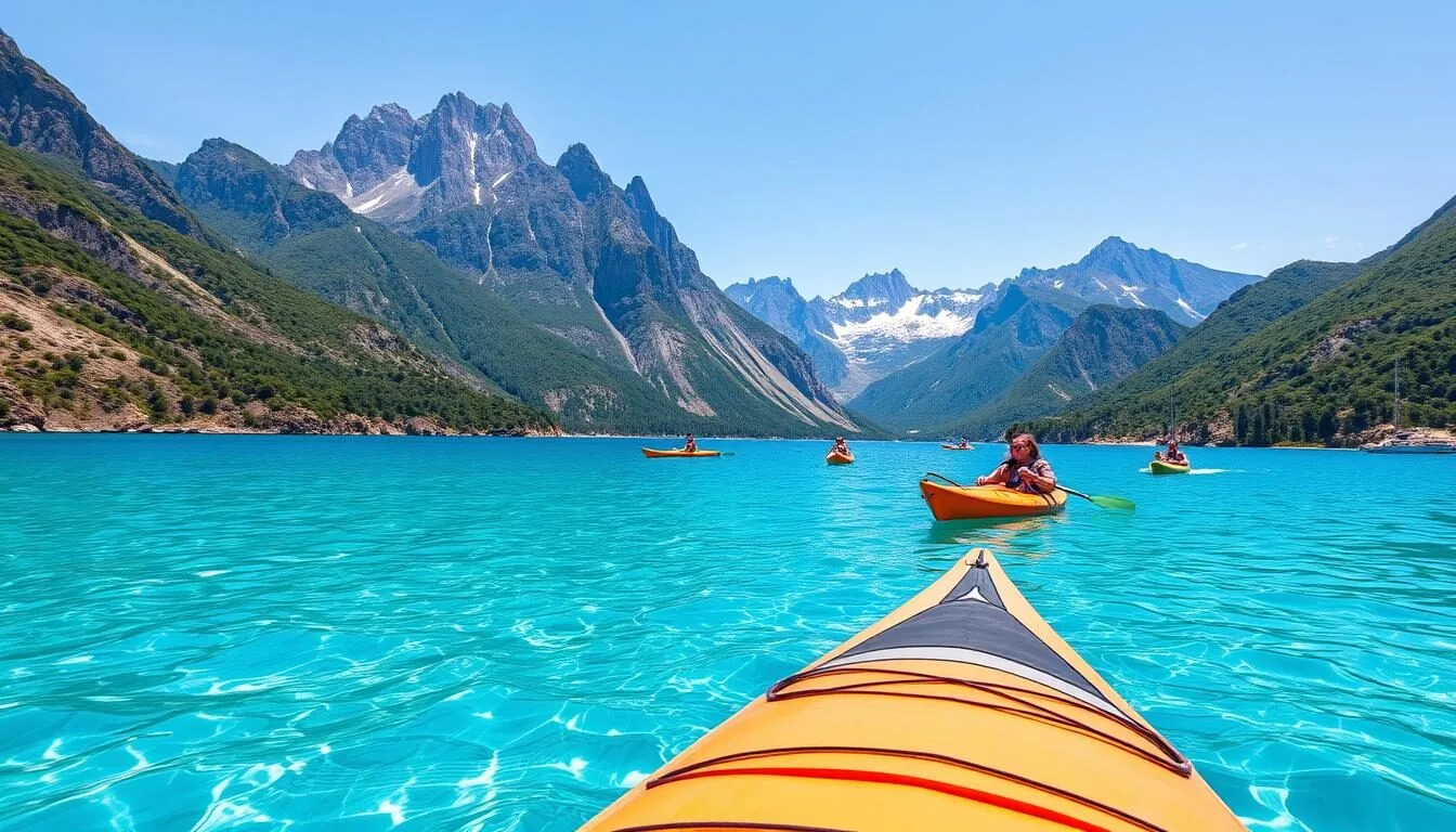 Imagine yourself surrounded by breathtaking mountain views, enjoying crystal-clear waters and a wide range of water activities.