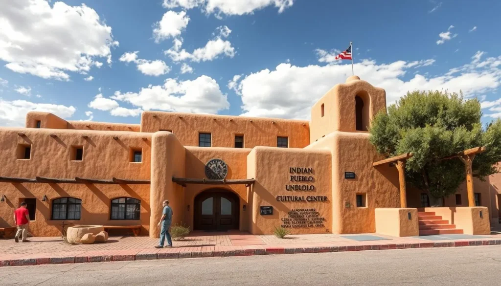 Indian Pueblo Cultural Center in Albuquerque, New Mexico, showcasing Native American culture and traditions