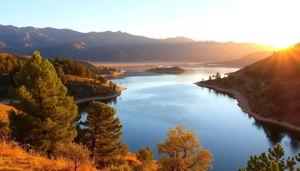 Indian Valley Reservoir California landscape image