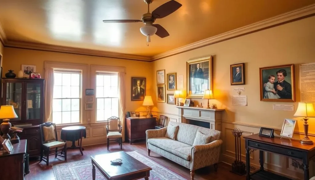 Interior of Thomas Edison Birthplace Museum showcasing Milan, Ohio things to do for history buffs Interior of Thomas Edison Birthplace Museum showcasing Milan, Ohio things to do for history buffs