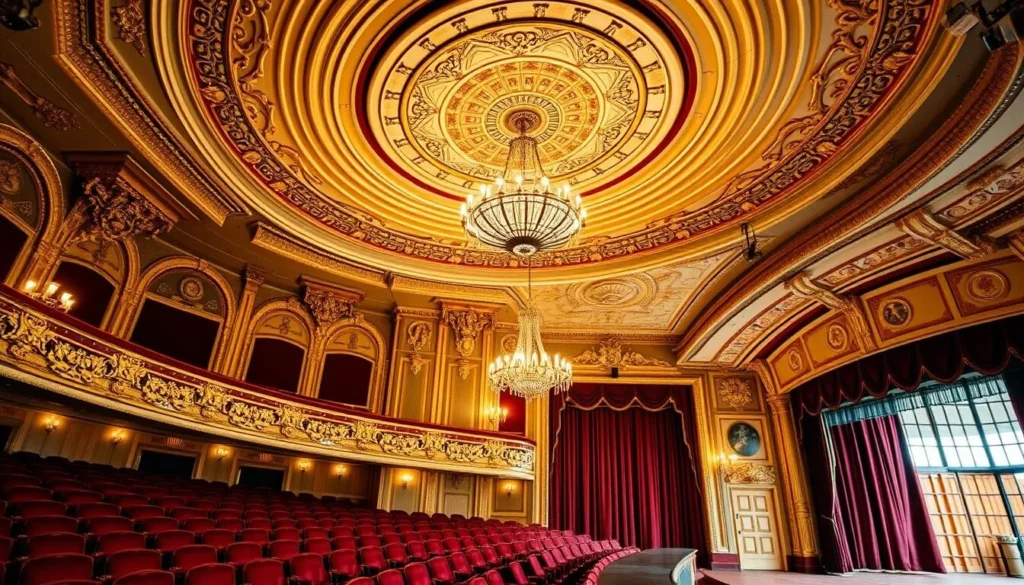 Interior of the historic Clemens Center theater in Chemung County, New York things to do Interior of the historic Clemens Center theater in Chemung County, New York things to do