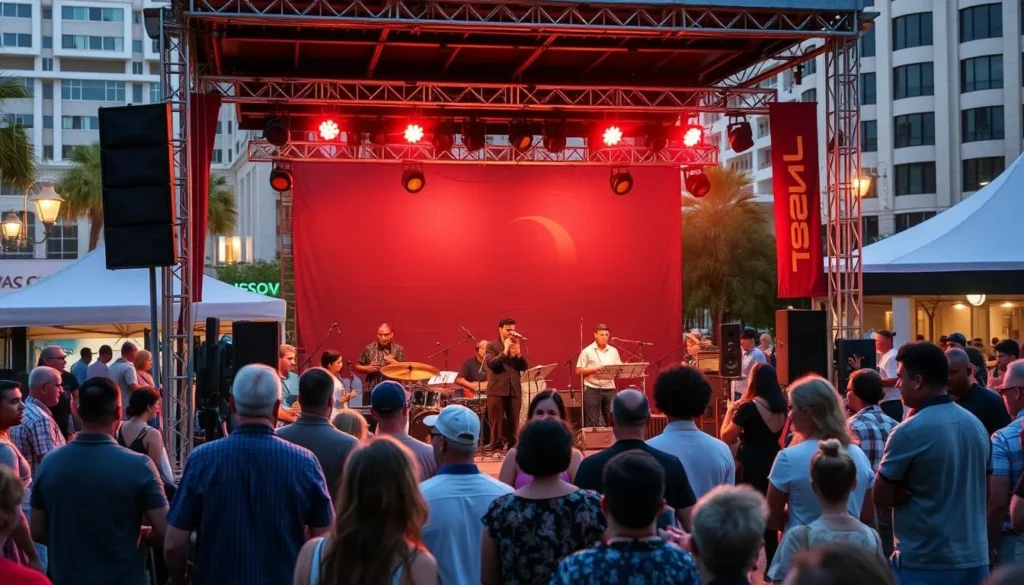 Jacksonville Jazz Festival performance in Duval County, Florida