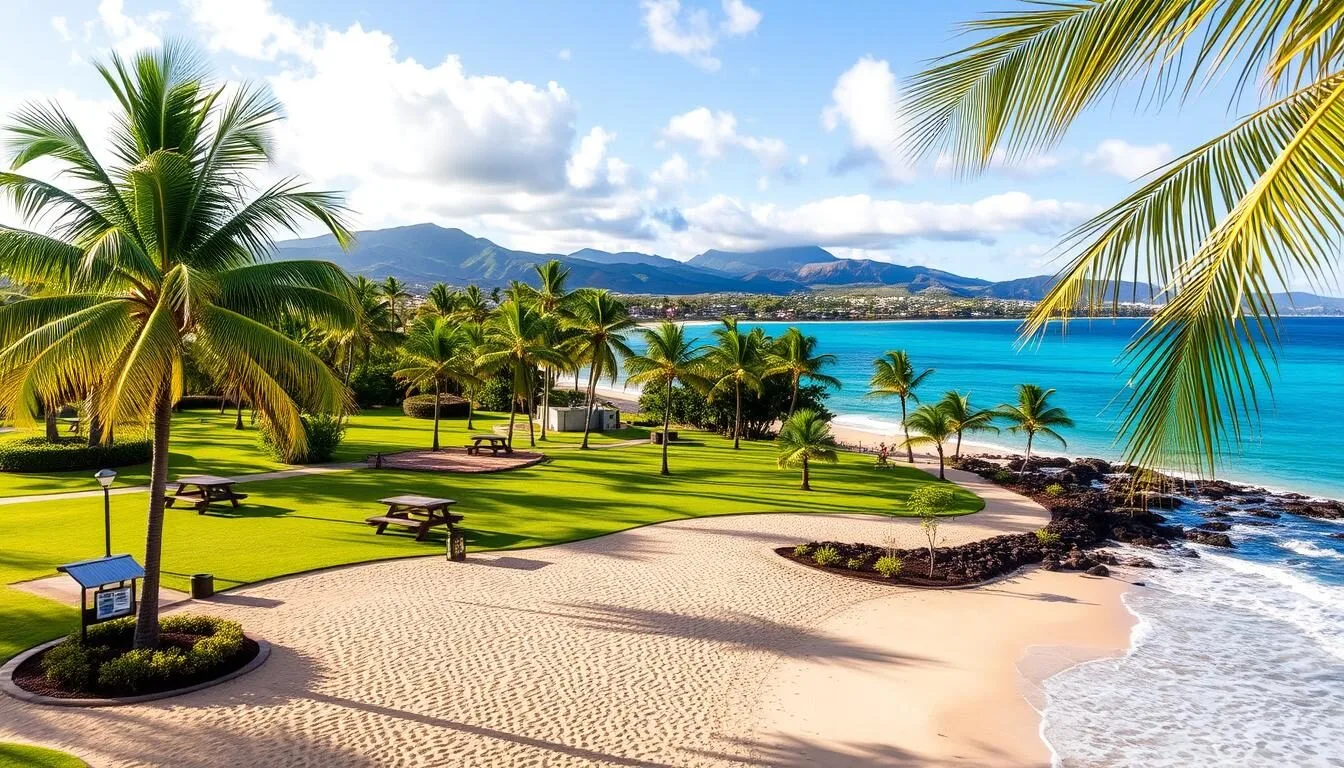 Kama'ole Beach Parks, Maui, Hawaii: Visitor Information