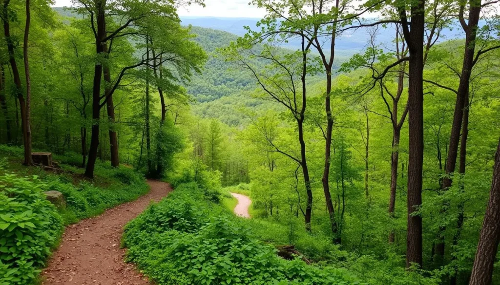 Kanawha State Forest trails image