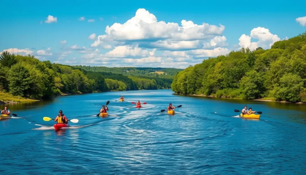 Kayaking on the Chemung River, popular Chemung County, New York things to do Kayaking on the Chemung River, popular Chemung County, New York things to do