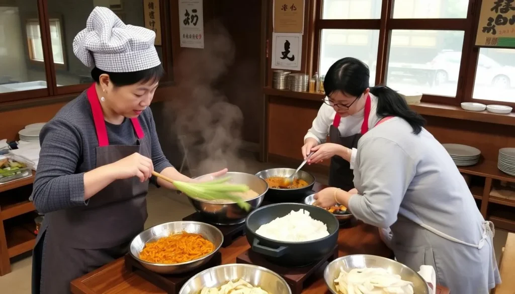 Korean cooking class in Goyang