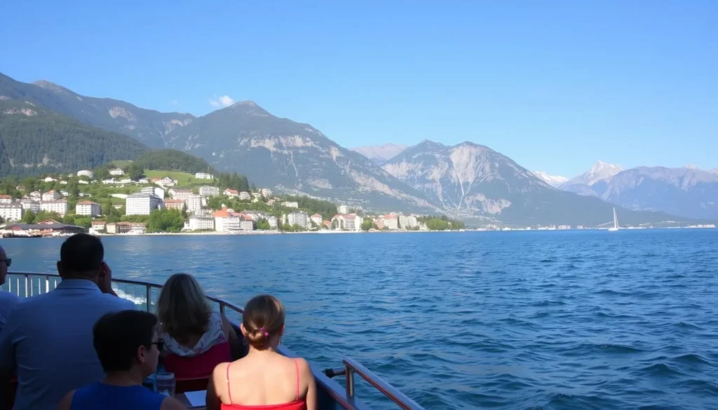 Lake Geneva boat cruise