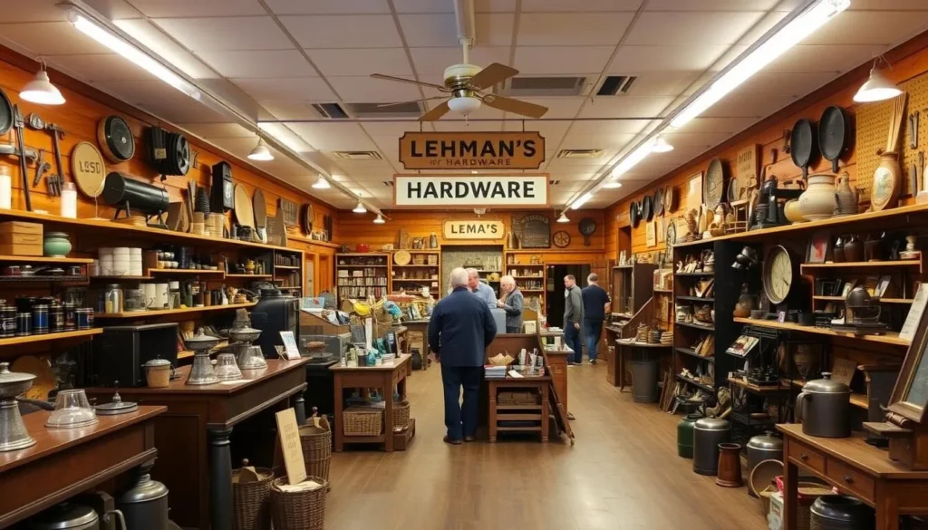 Lehman's Hardware Store in Kidron featuring traditional non-electric items Lehman's Hardware Store in Kidron featuring traditional non-electric items