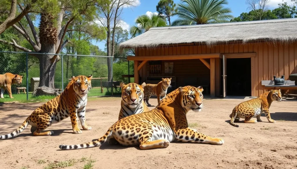 Lions Tigers and Bears sanctuary in DeSoto County Florida Lions Tigers and Bears sanctuary in DeSoto County Florida