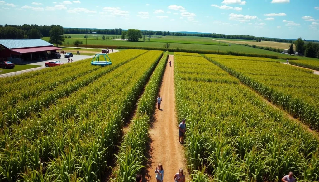 Long Acre Farms in Wayne County, New York with corn maze and family activities Long Acre Farms in Wayne County, New York with corn maze and family activities