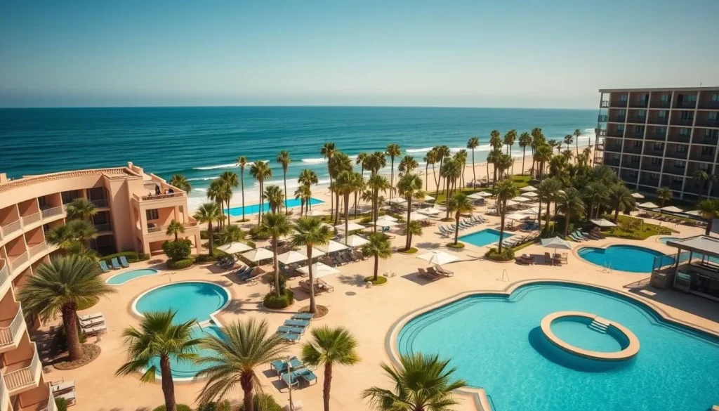 Luxury beachfront resort in Orange County California, representing one of the best places to stay while enjoying things to do in the area Luxury beachfront resort in Orange County California, representing one of the best places to stay while enjoying things to do in the area